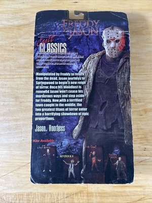 NECA Freddy Vs. Jason / Jason Voorhees Cult Classics 2000s New