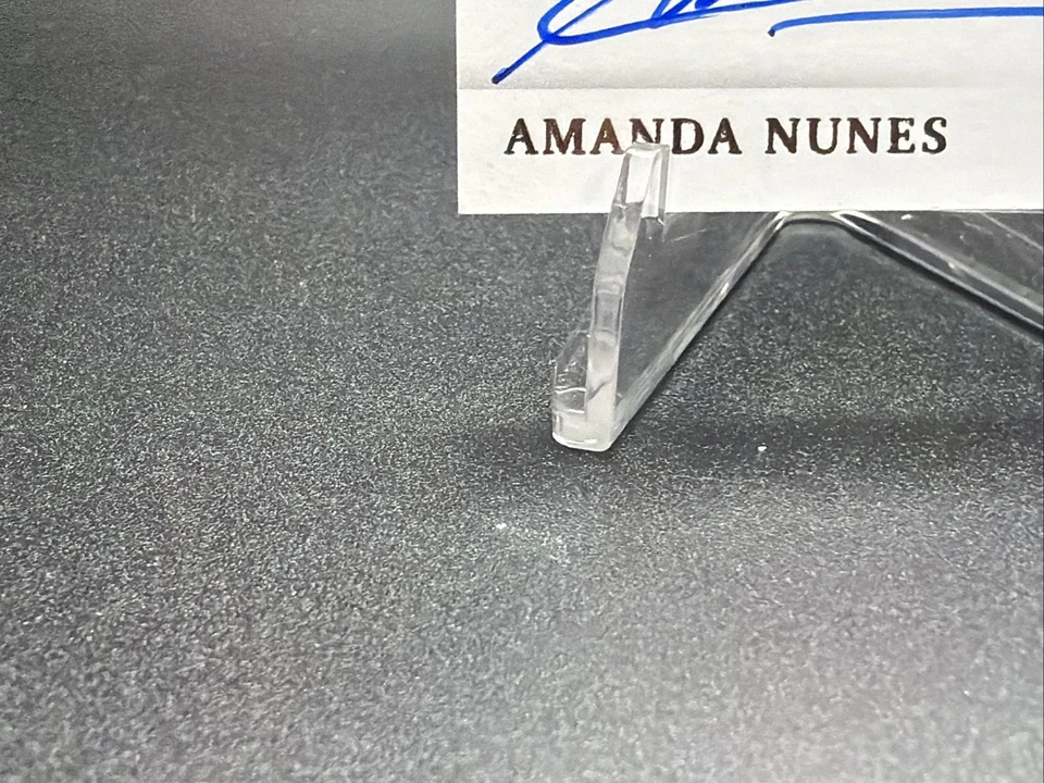 2021 Panini Immaculate UFC Amanda Nunes Memorabilia Auto /99 - Image 3 of 4