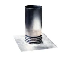 Vent and Pipe Roof Flashing Fits 4 In DWV PIPE Flexible Lead  4-in x 10-in