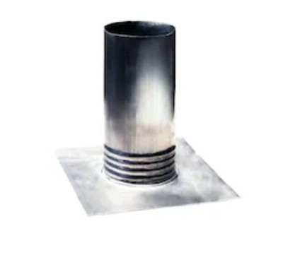 Vent and Pipe Roof Flashing Fits 4 In DWV PIPE Flexible Lead  4-in x 10-in