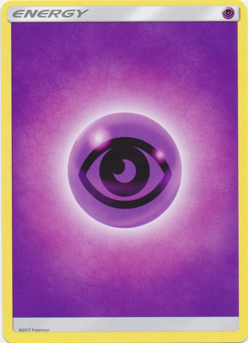 Psychic Energy (2017 Unnumbered) (Near Mint) Sun and Moon Base Set - Energy Poké