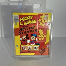 Colorforms Mickey, Minnie Travel Action Stamper 1992 New In Package