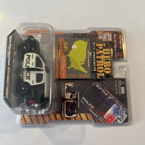 JADA HERO PATROL TUCSON POLICE DEPARTMENT 2010 CHEVY TAHOE 1:64 WAVE ONE DIECAST - Picture 3 of 5