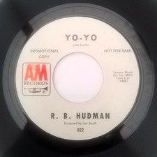 Rare Soul 45 R. B. Hudman NM