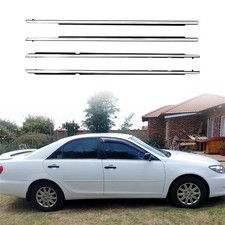 4pcs Front Rear Door Belt Moulding For Toyota Camry 2002 2003 2004 2005 2006 Usa