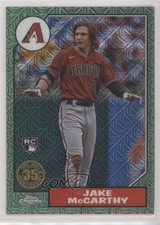 2022 Topps Series 2 Green Refractor 13/99 Jake McCarthy #T87C2-53 0ve7