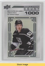 2022-23 Upper Deck Series 2 Population Count 1000 /1000 Jordan Spence READ q2c