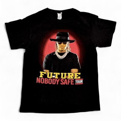VTG 2017 Future Nobody Safe Tour Shirt Mens M Migos Young Thug Rap Tee