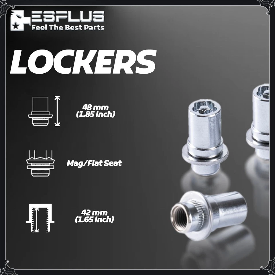 [16+4]Chrome 1.85" OEM Lugnuts Wheel Lock Combo Fit Land Rover Discovery Range - Image 3 of 4