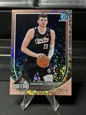 2025-26 Bowman - Donovan Clingan Rose Gold /15 Portland Trail Blazers