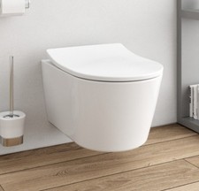 Toto RP compact Rimless Wall Hung  Toilet Short Projection 380 x 490 (WITH SEAT)