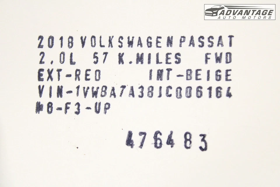 VOLKSWAGEN PASSAT A33 2012-2019 TRACCIÓN DELANTERA SUSPENSIÓN TRASERA JUEGO DE 2 MUELLES HELICOIDALES OEM Foto 4 de 4