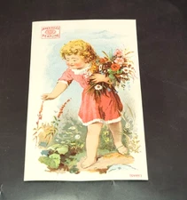 ~Victorian Trade Card James Pyle’s Pearline Washing Compound ~Original~