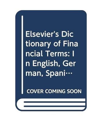 Elsevier's Dictionary of Financial Terms, Thomson, F. J.