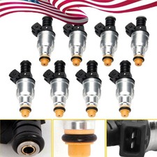 8pcs 42lb Fuel Injectors For Gm Lt1 Ls1 Ls6 Mustang Sohc Dohc V8 440cc Ev1