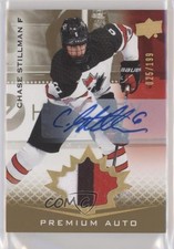 2021 Upper Deck Team Canada Juniors 25/199 Tier 1 Chase Stillman Patch Auto 12l5