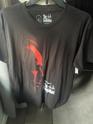 The Godfather Men s Size Large Black Red T-Shirt New with Tags