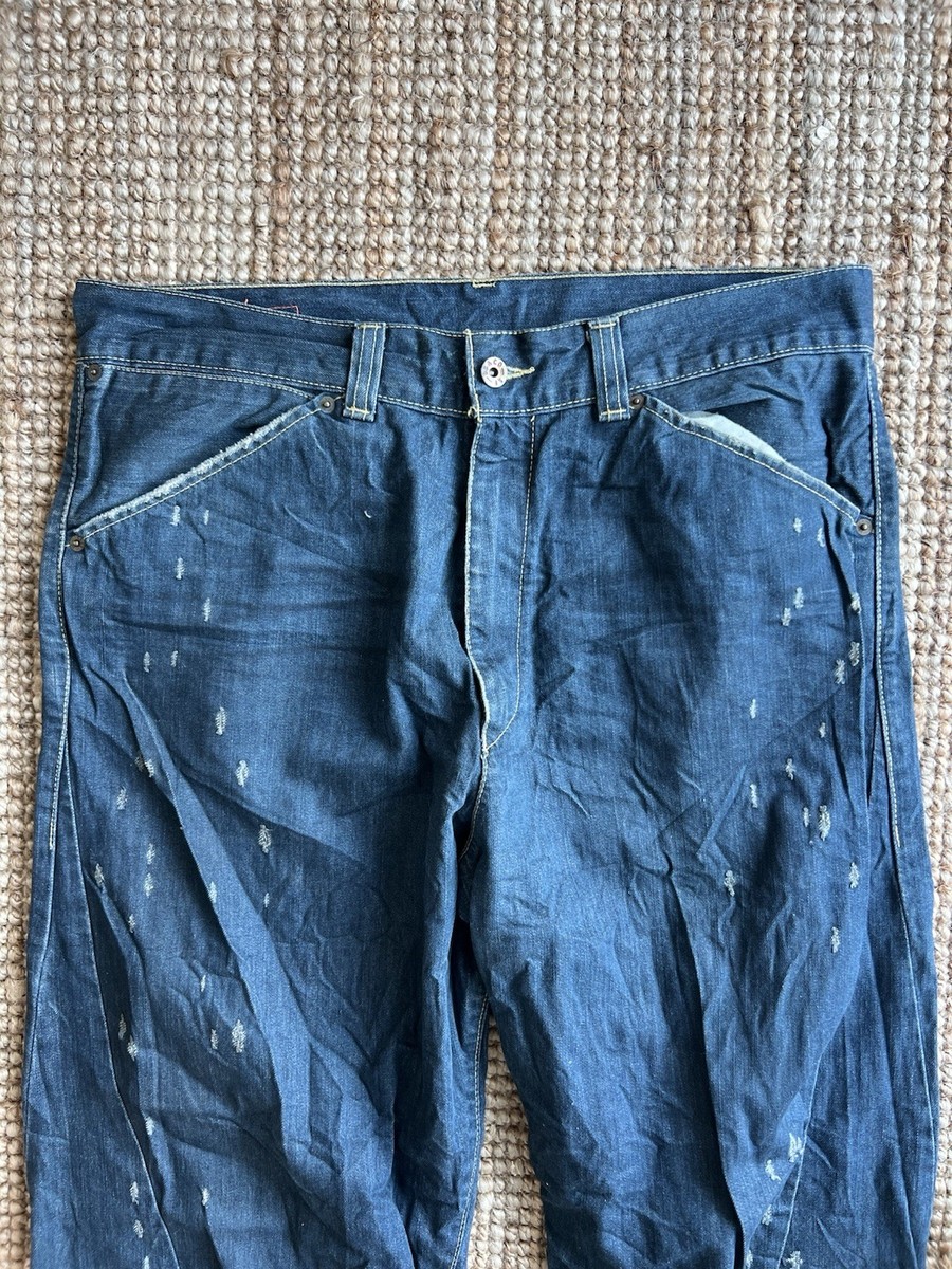 Vintage Levis Engineered Twisted Jeans Tag W34 Actual 35x28.5 | eBay
