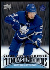 2018-19 Upper Deck Tim Hortons Clear Cut Phenoms Auston Matthews - Toronto Maple