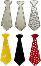 Tie Cutting Die Father's Day Metal Die Cuts for DIY Scrapbooking Photo Decora...