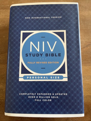 NIV Personal Study Bible Hardcover NEW Color Maps Study Notes Illustrations