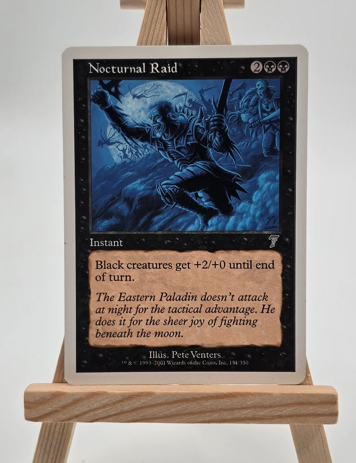 Nocturnal Raid Seventh Edition (7ED) Magic EN (Protection of Darkness) 151/350