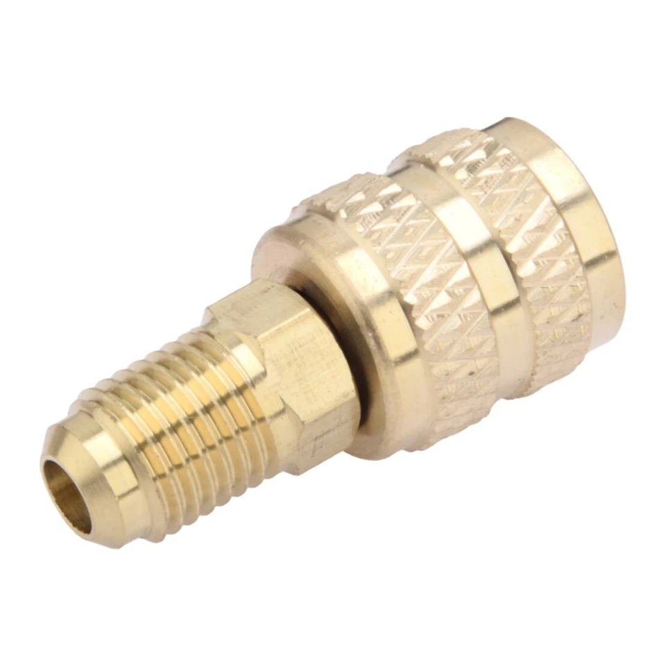 2x R32 auf R410a Klima Befüllung Messing Adapter F 5/16 M1/4 SAE Klimaanlagen - Bild 2 von 4
