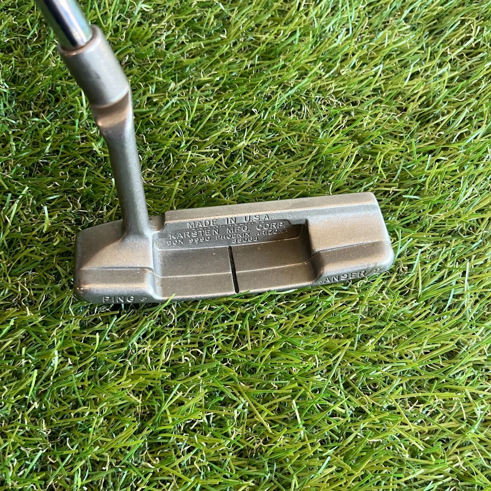 Ping Anser 2 Hoja Inoxidable Putter Karsten Plomeros Cuello 35.5" Nuevo Agarre Derecho Foto 2 de 4
