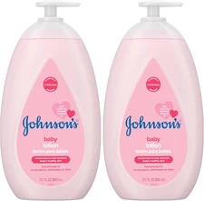 Johnson'S Moisturizing Mild Pink Baby Lotion with Coconut Oil for Delicate Baby