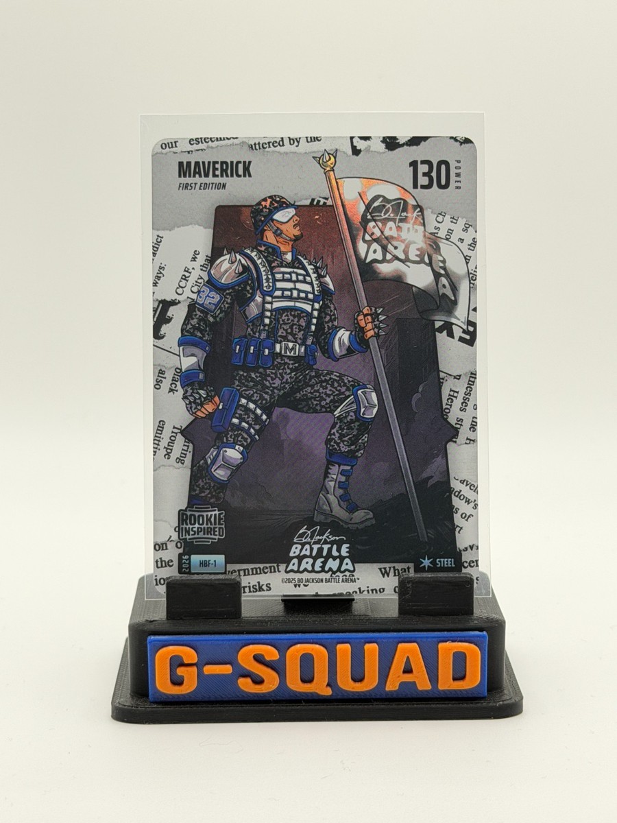 2026 Bo Jackson Battle Arena Maverick Headline Battlefoil Cooper Flagg HBF-1