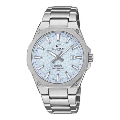 Casio EFR-S108DE-2 Mens Watch Edifice Blue Dial Stainless Steel Sapphire