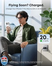 Anker Nano Charger, 45W Fast Charging, Compact and Foldable Plug USB C Charge...