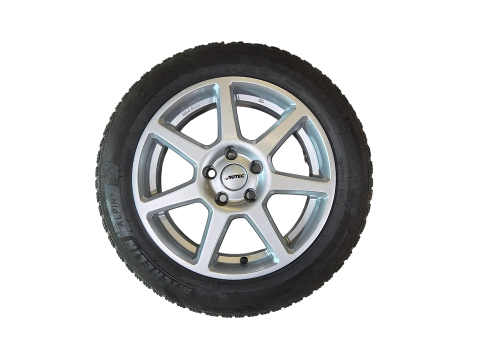 Autec Peugeot 308 Winter Felgen 205 55 16 Zoll Michelin Winterrräder - Bild 4 von 4