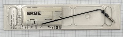 ERBE 20191-250 Kugelelektrode NEU+OVP gebogen Schaft:Ø4x100mm AL:Ø2mm reusable