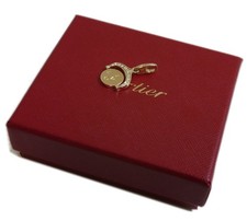 Authentischer Cartier Charm Halskette Anhänger I love you k18 750 Gelbgold #6918