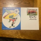 Bequia 1986 “Denmark” Team Stamp “World Cup Mexico 86” FDC + Bequia SHS