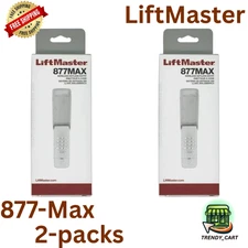 LiftMaster 877MAX Garage Door Keypad Wireless and Keyless Entry System - 2 pack
