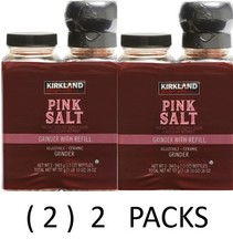 Kirkland Signature PINK SALT Seasoning Spice with Grinder 13 oz - 2 2 PACKS