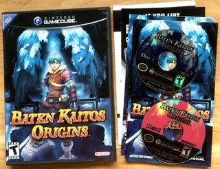 BATEN KAITOS ORIGINS COMPLET BOÎTE NOTICE NINTENDO GAMECUBE NTSC USA CIB OVP jeu
