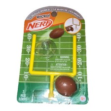 NEW NERF Desktop Micro Mini Football Goal With Ball