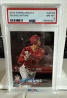 2018 Topps Update Shohei Ohtani  #US-189 PSA 8 Rookie Card
