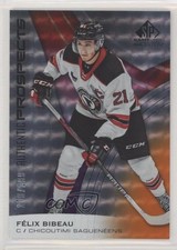 2019-20 Upper Deck SP Game Used CHL Edition Orange 179/199 Felix Bibeau #60 v5t