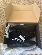 Impact Racing 41011010 Driving Shoe Axis SFI 3.3/5 Black Size 11 Pair NEW