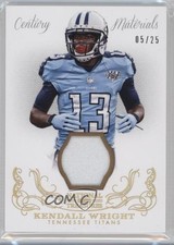 2013 National Treasures Century Materials Gold Prime 5/25 Kendall Wright #99 0f3