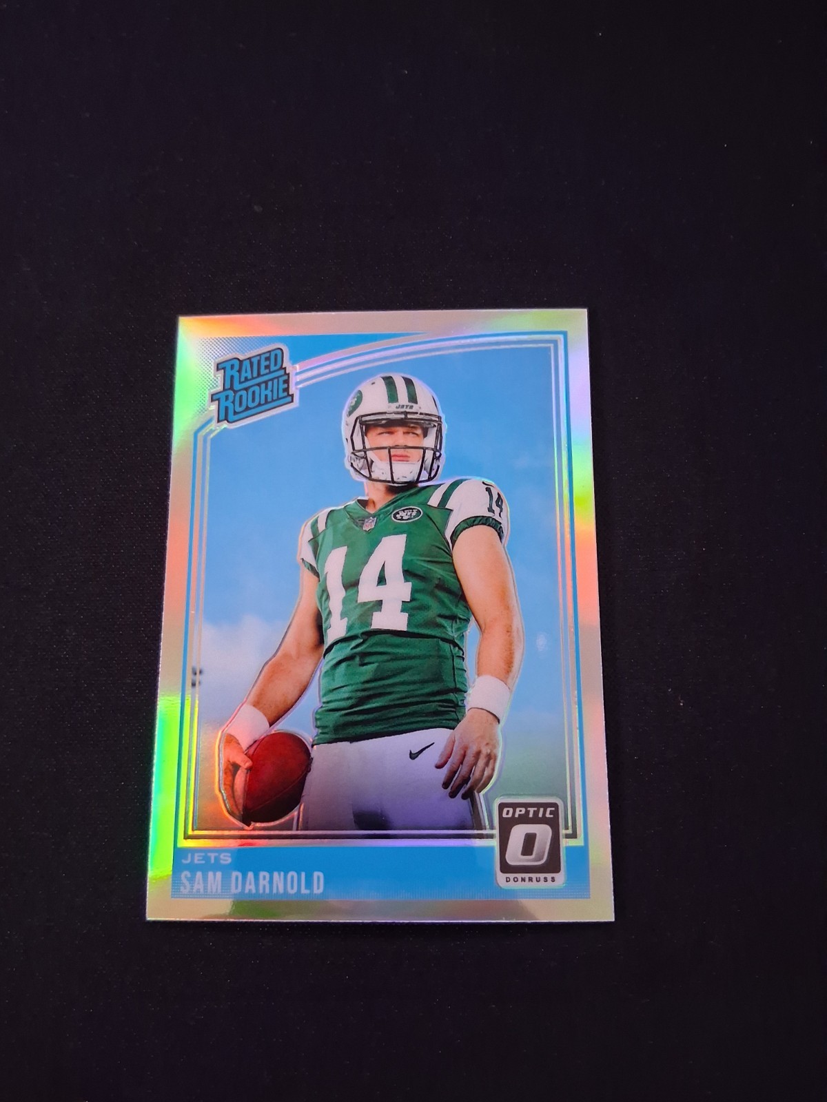 Sam Darnold 2018 Optic Rated Rookie Holo Prizm RC #151