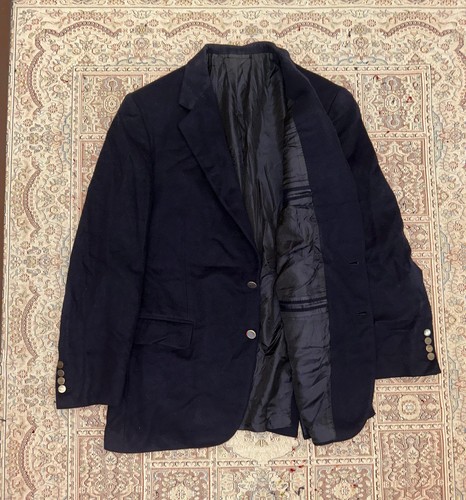 Brioni Blazer Jacket Size M-L Blue Wool Single Breast 2 Button Italy - Picture 7 of 15