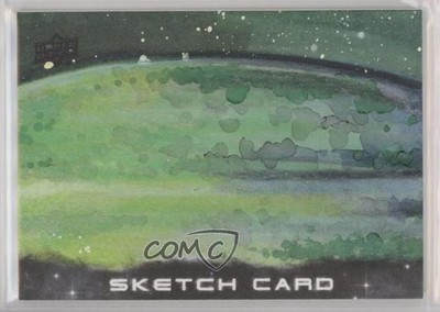 2022 Upper Deck Cosmic Mike James #SKT Auto Sketch p1l