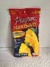 Playtex Handsaver Gloves FlexStrong Formula Yellow Medium