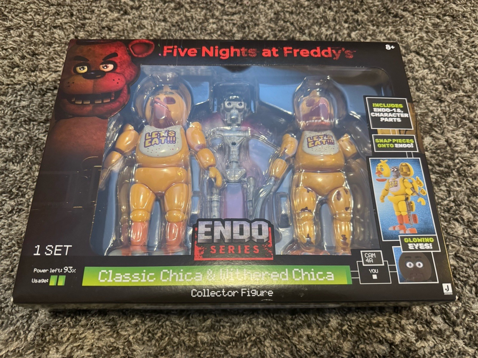 Jazwares Five Nights at Freddy's FNAF Endo Series Classic & Withered Chica