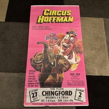 Plakat cyrkowy Chingford North London Hoffmana Cirque Affiche 